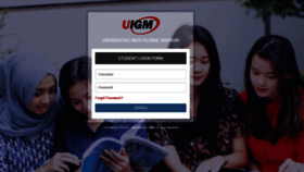 What Student.uigm.ac.id website looked like in 2019 (4 years ago)