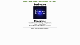What Stevefrye.com website looked like in 2019 (4 years ago)