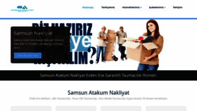 What Samsunatakumnakliyat.com website looked like in 2019 (4 years ago)