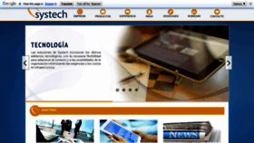 What Systechsa.com website looked like in 2019 (4 years ago)