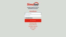 What Simultoo.fr website looked like in 2019 (4 years ago)