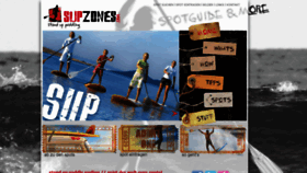 What Supzones.com website looked like in 2019 (4 years ago)