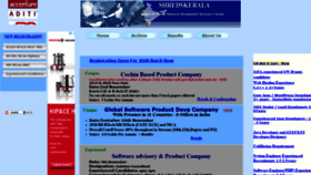 What Shredskerala.org website looked like in 2019 (4 years ago)