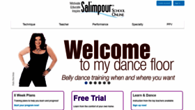 What Salimpourschoolonline.com website looked like in 2019 (4 years ago)