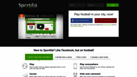 What Sportilia.com website looked like in 2019 (4 years ago)