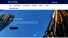 What Stride-group.co.uk website looked like in 2019 (4 years ago)