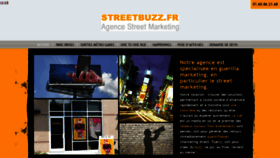 What Streetbuzz.fr website looked like in 2019 (4 years ago)