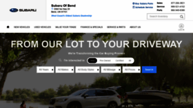 What Subaruofbend.com website looked like in 2019 (4 years ago)