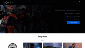 What Sheshreds.co website looked like in 2019 (4 years ago)