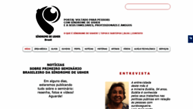 What Sindromedeusherbrasil.com.br website looked like in 2019 (4 years ago)