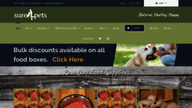 What Sure4pets.uk website looked like in 2019 (4 years ago)