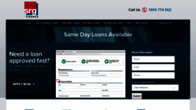 What Srgfinance.com.au website looked like in 2019 (4 years ago)