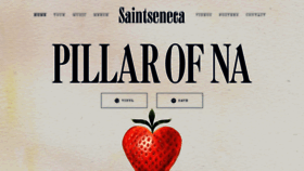 What Saintseneca.com website looked like in 2019 (4 years ago)