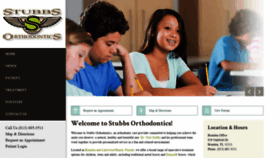 What Stubbsorthodontics.com website looked like in 2019 (5 years ago)