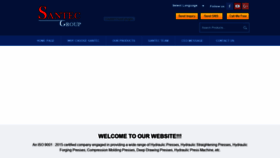 What Santecmachine.com website looked like in 2019 (4 years ago)