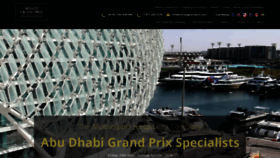 What Senategrandprix-abu-dhabi.com website looked like in 2019 (5 years ago)