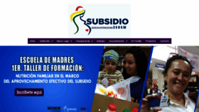 What Subsidio.gob.bo website looked like in 2019 (4 years ago)