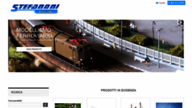 What Stefanoni-modellismo.it website looked like in 2019 (4 years ago)