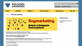 What Sogmarketing24.de website looked like in 2019 (4 years ago)