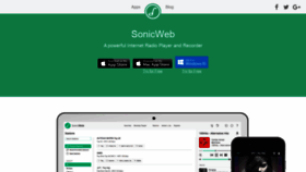 What Sonicweb-radio.de website looked like in 2019 (4 years ago)