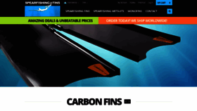 What Spearfishingfins.com website looked like in 2019 (4 years ago)