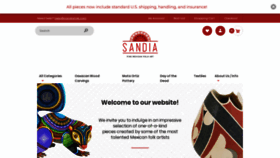 What Sandiafolk.com website looked like in 2019 (4 years ago)