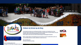 What Schoolopdeberg.nl website looked like in 2019 (4 years ago)