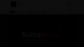 What Salsalatinastudio.com website looked like in 2019 (4 years ago)