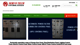 What Servotechcontrolpanel.com website looked like in 2019 (5 years ago)
