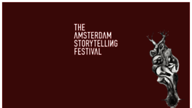 What Storytellingfestival.nl website looked like in 2019 (4 years ago)