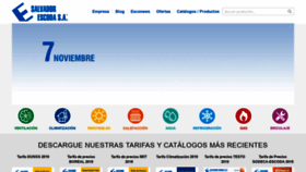 What Salvadorescoda.com website looked like in 2019 (4 years ago)