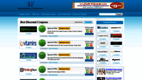 What Shoppingcouponz.com website looked like in 2019 (4 years ago)
