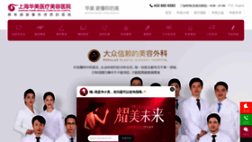 What Shhuamei.cn website looked like in 2019 (4 years ago)