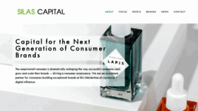 What Silascapital.com website looked like in 2019 (4 years ago)