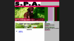 What Spaohio.org website looked like in 2019 (4 years ago)