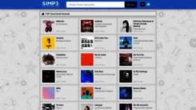 What Simp3.cc website looked like in 2019 (4 years ago)