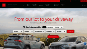 What Stonecresttoyota.com website looked like in 2019 (4 years ago)
