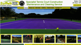 What Suffolktenniscourts.co.uk website looked like in 2019 (4 years ago)