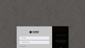 What Simat.unira.ac.id website looked like in 2019 (4 years ago)
