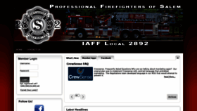 What Salemfd.org website looked like in 2019 (4 years ago)