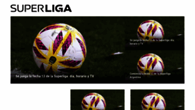 What Superligafutbol.com website looked like in 2019 (4 years ago)