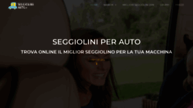 What Seggiolini-auto.it website looked like in 2019 (4 years ago)