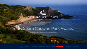 What Springwillows.co.uk website looked like in 2019 (4 years ago)