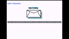 What Sapotracking.com website looked like in 2019 (4 years ago)