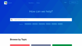 What Support.teamgantt.com website looked like in 2019 (4 years ago)