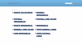What Sportscardsplussa.com website looked like in 2019 (4 years ago)