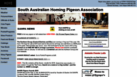 What Sahpa.asn.au website looked like in 2019 (4 years ago)