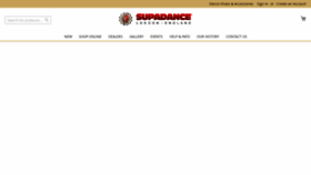 What Supadance.com website looked like in 2019 (4 years ago)