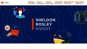 What Sheldonbosleyknight.co.uk website looked like in 2019 (4 years ago)