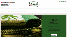 What Solwangdesign.dk website looked like in 2019 (4 years ago)